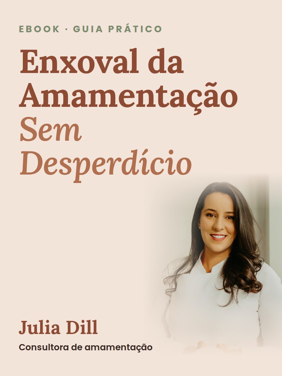 Capa do ebook Enxoval da Amamentação Sem Desperdício